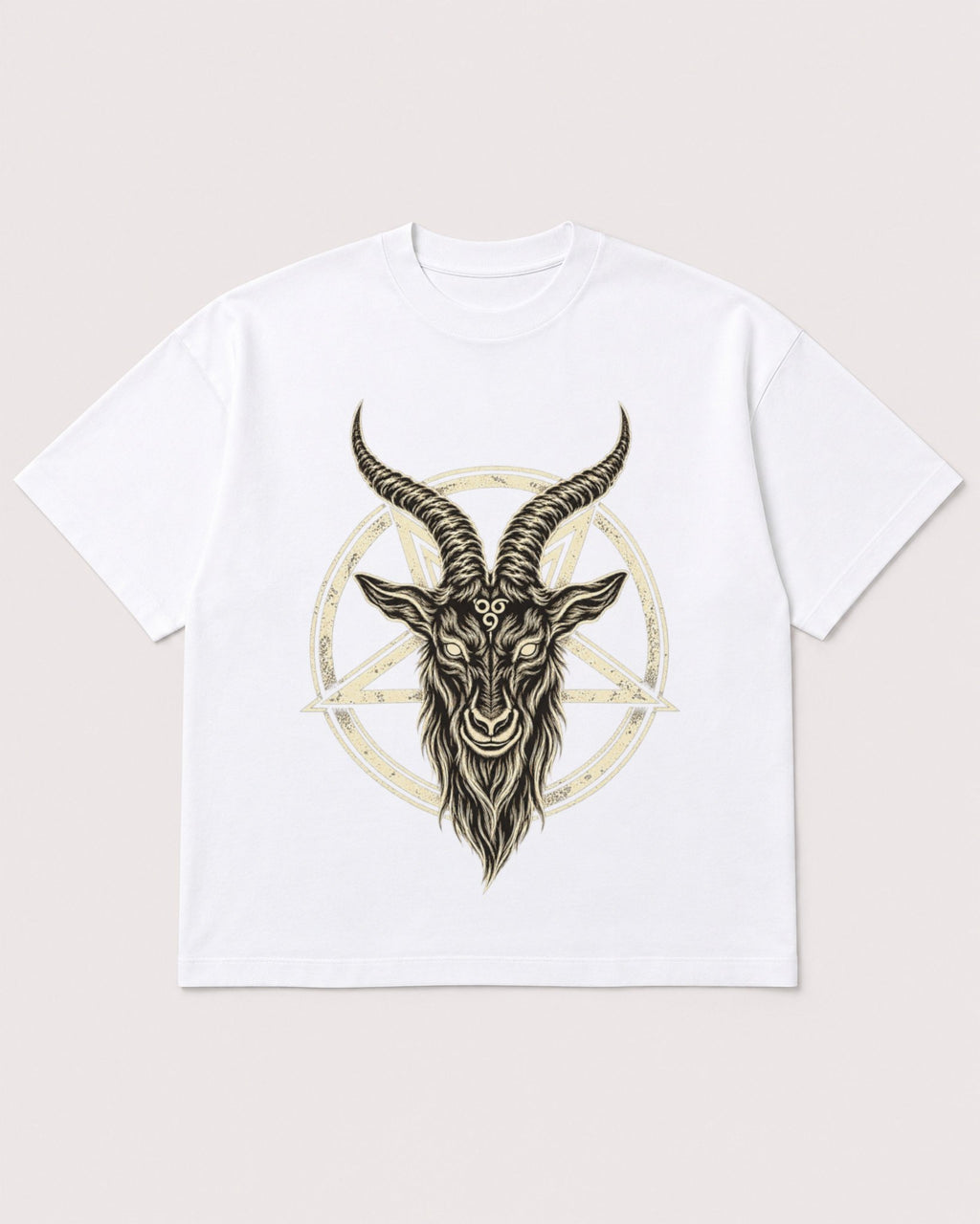 Mockup Boxy Heavyweight Tee White product