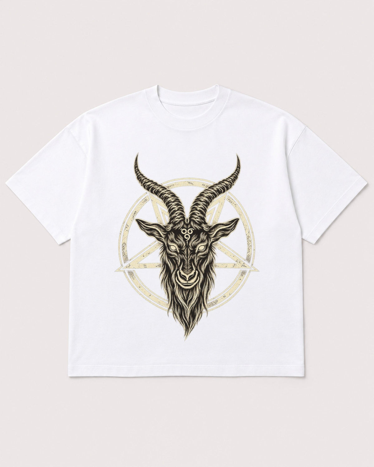 Mockup Boxy Heavyweight Tee White product
