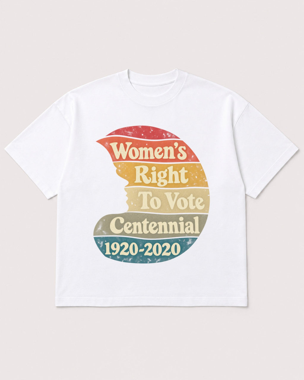 Mockup Boxy Heavyweight Tee White product