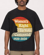 Mockup Boxy Heavyweight Tee Black male close-up 04
