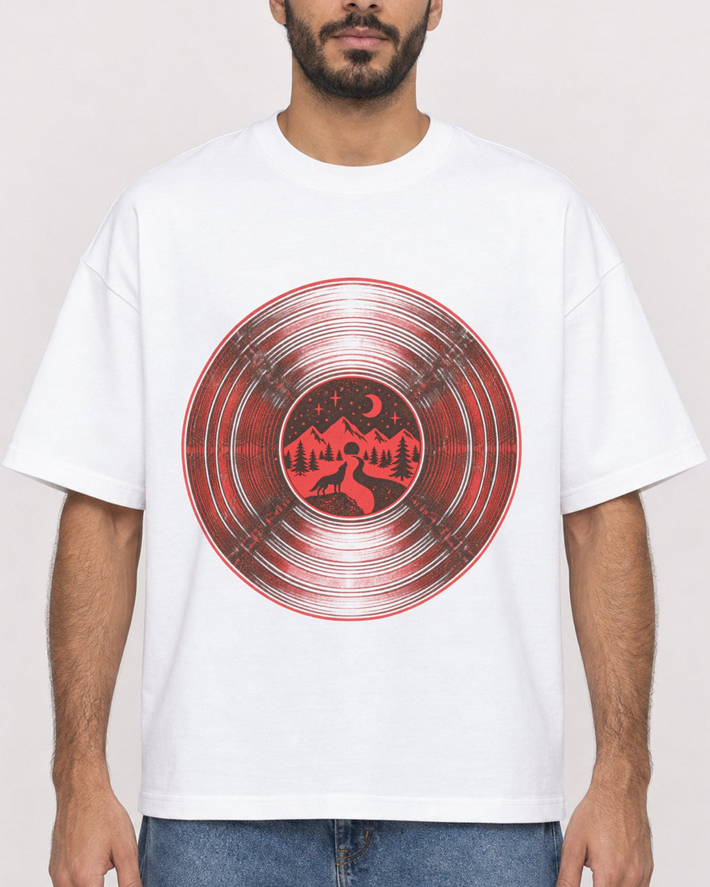 Mockup Boxy Heavyweight Tee White male close-up 07
