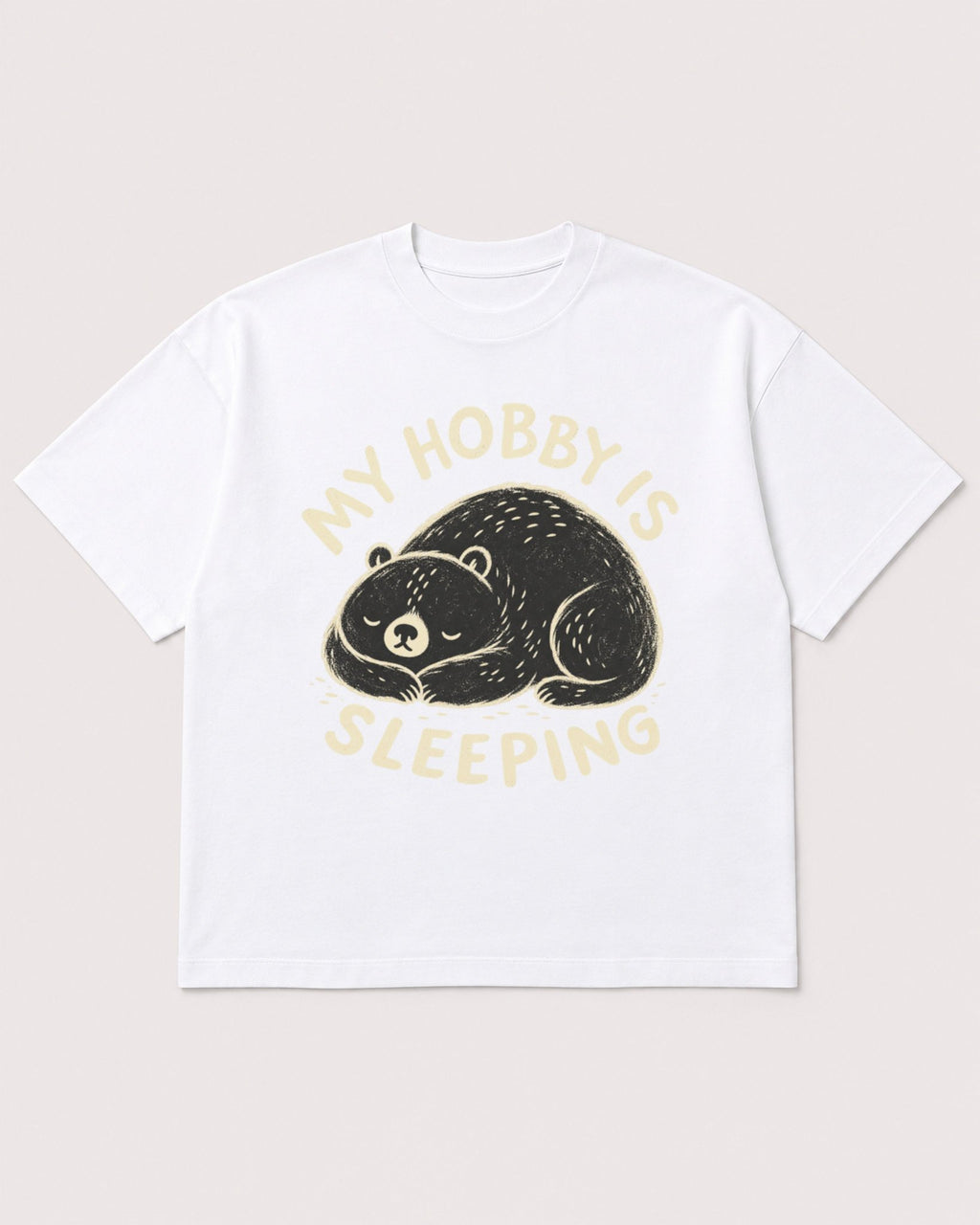 Mockup Boxy Heavyweight Tee White product