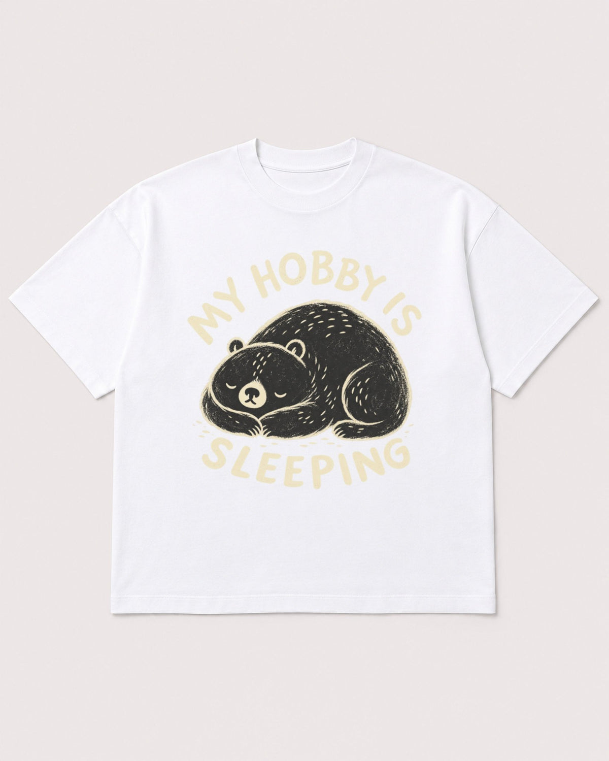Mockup Boxy Heavyweight Tee White product