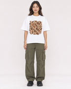 Mockup Boxy Heavyweight Tee White female full-body 02
