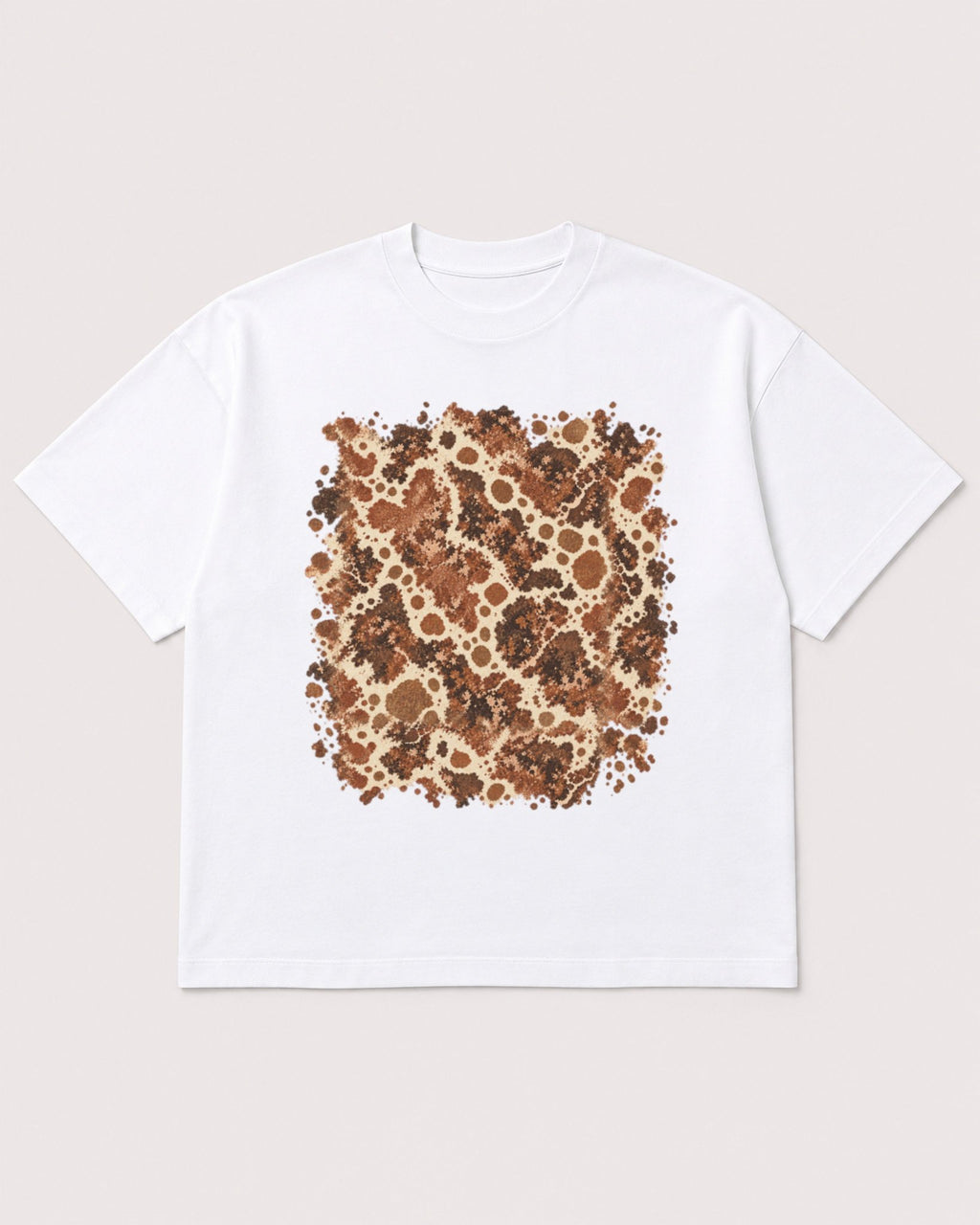Mockup Boxy Heavyweight Tee White product