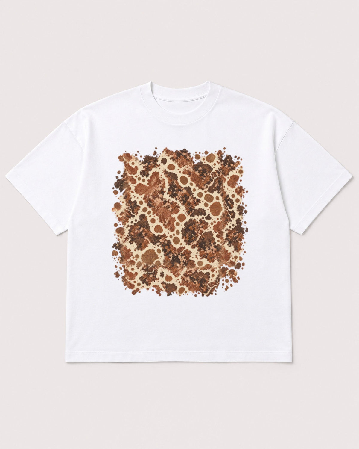 Mockup Boxy Heavyweight Tee White product