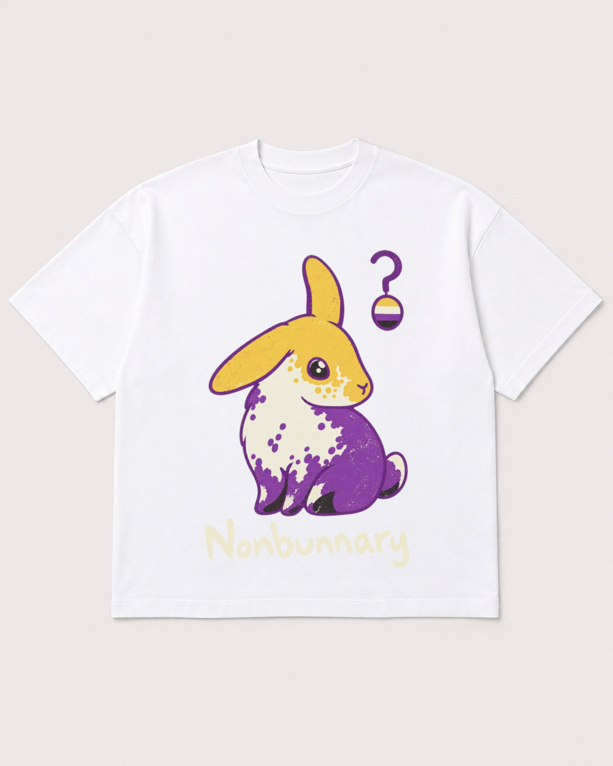 Mockup Boxy Heavyweight Tee White product