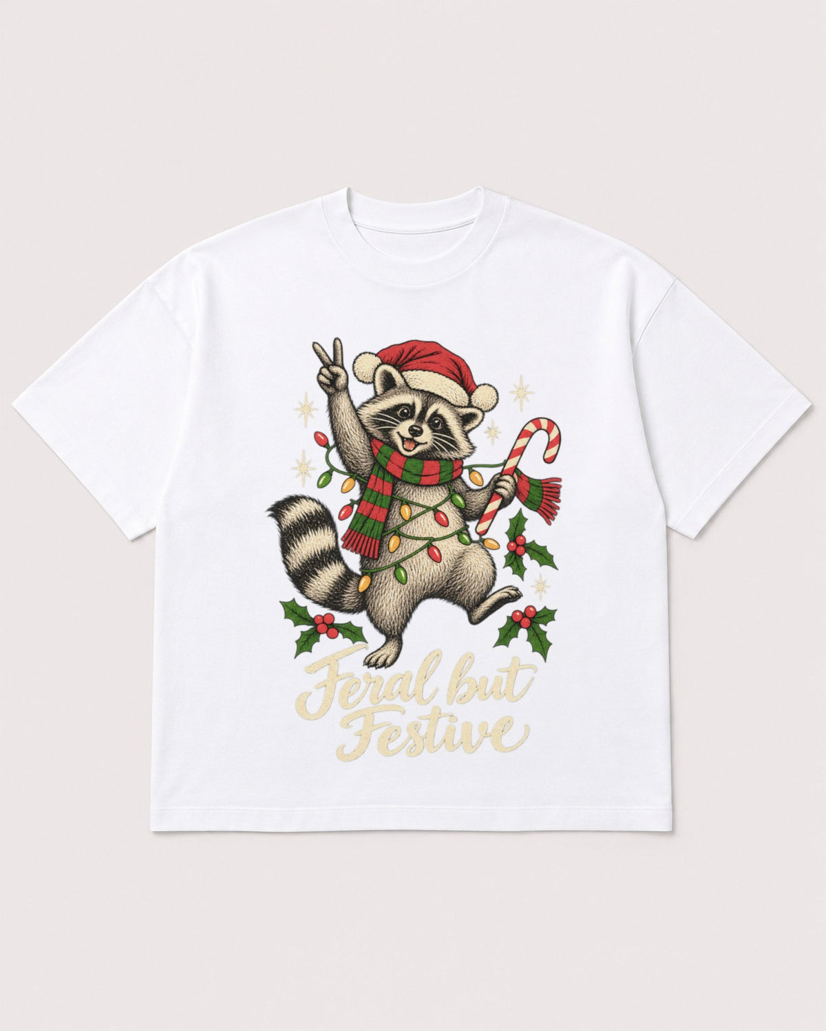 Mockup Boxy Heavyweight Tee White product