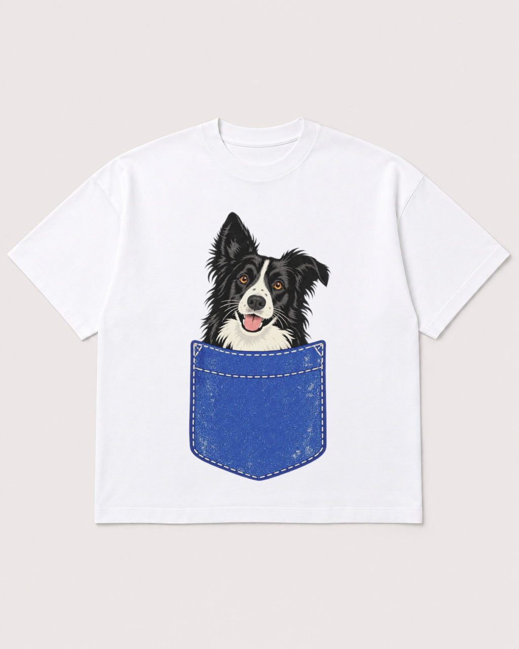 Mockup Boxy Heavyweight Tee White product