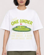 Mockup Boxy Heavyweight Tee White female close-up 32