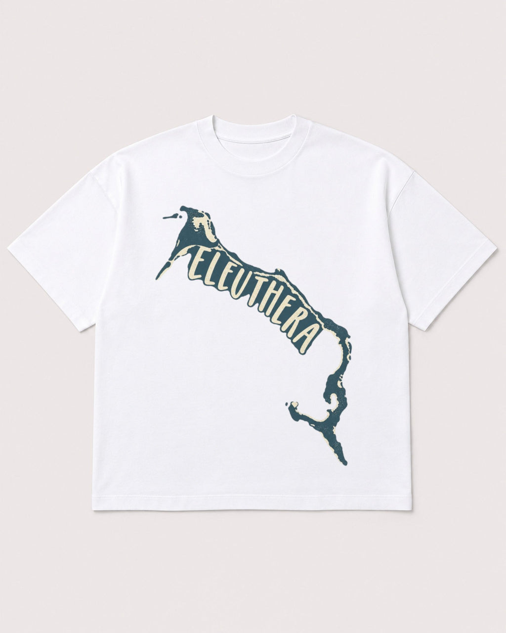 Mockup Boxy Heavyweight Tee White product