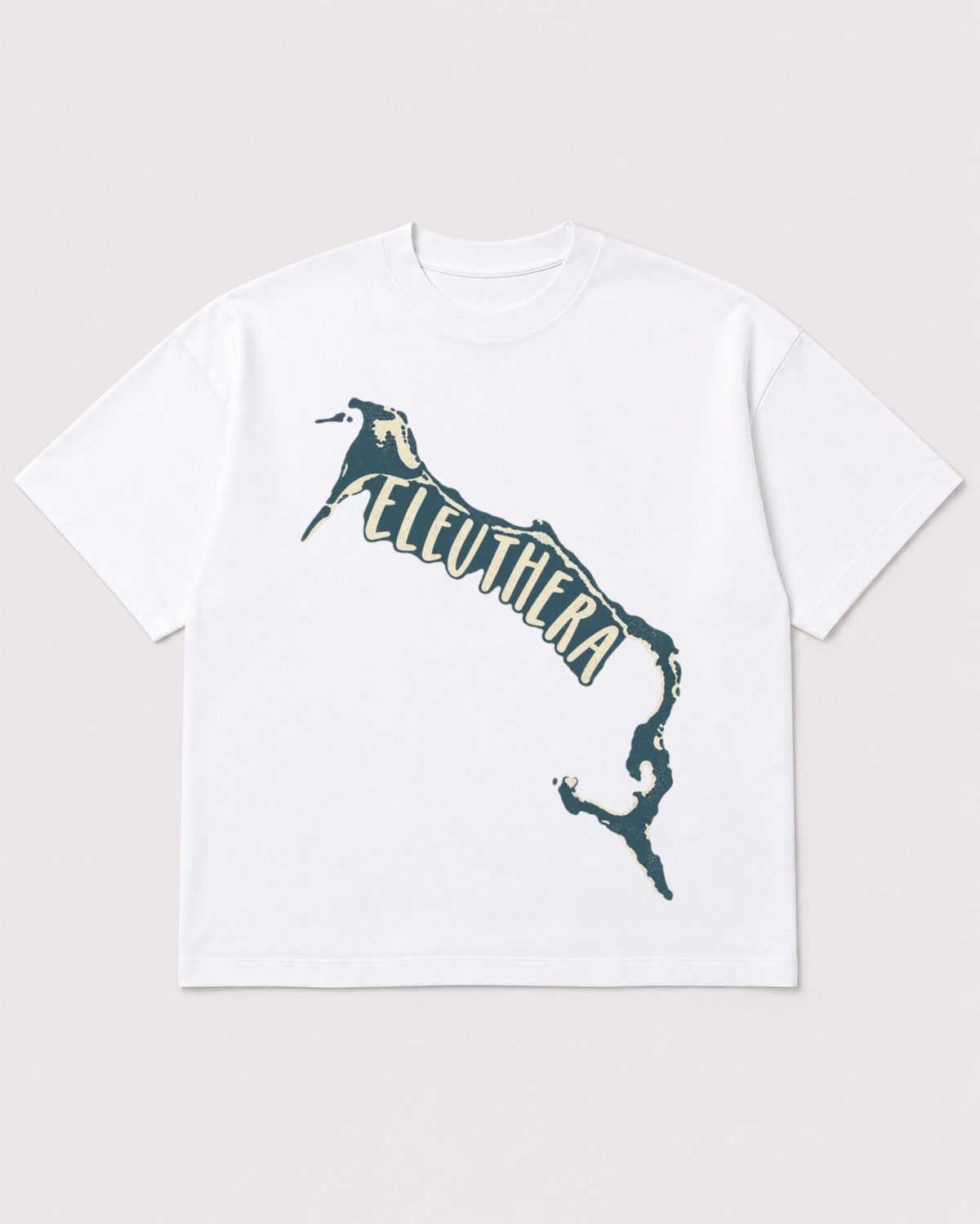 Mockup Boxy Heavyweight Tee White product