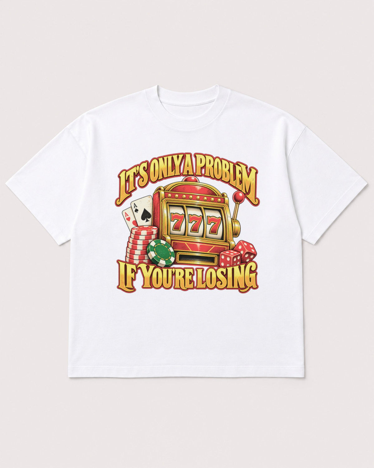 Mockup Boxy Heavyweight Tee White product