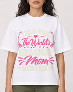 Mockup Boxy Heavyweight Tee White female close-up 07