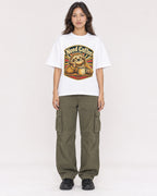 Mockup Boxy Heavyweight Tee White female full-body 02