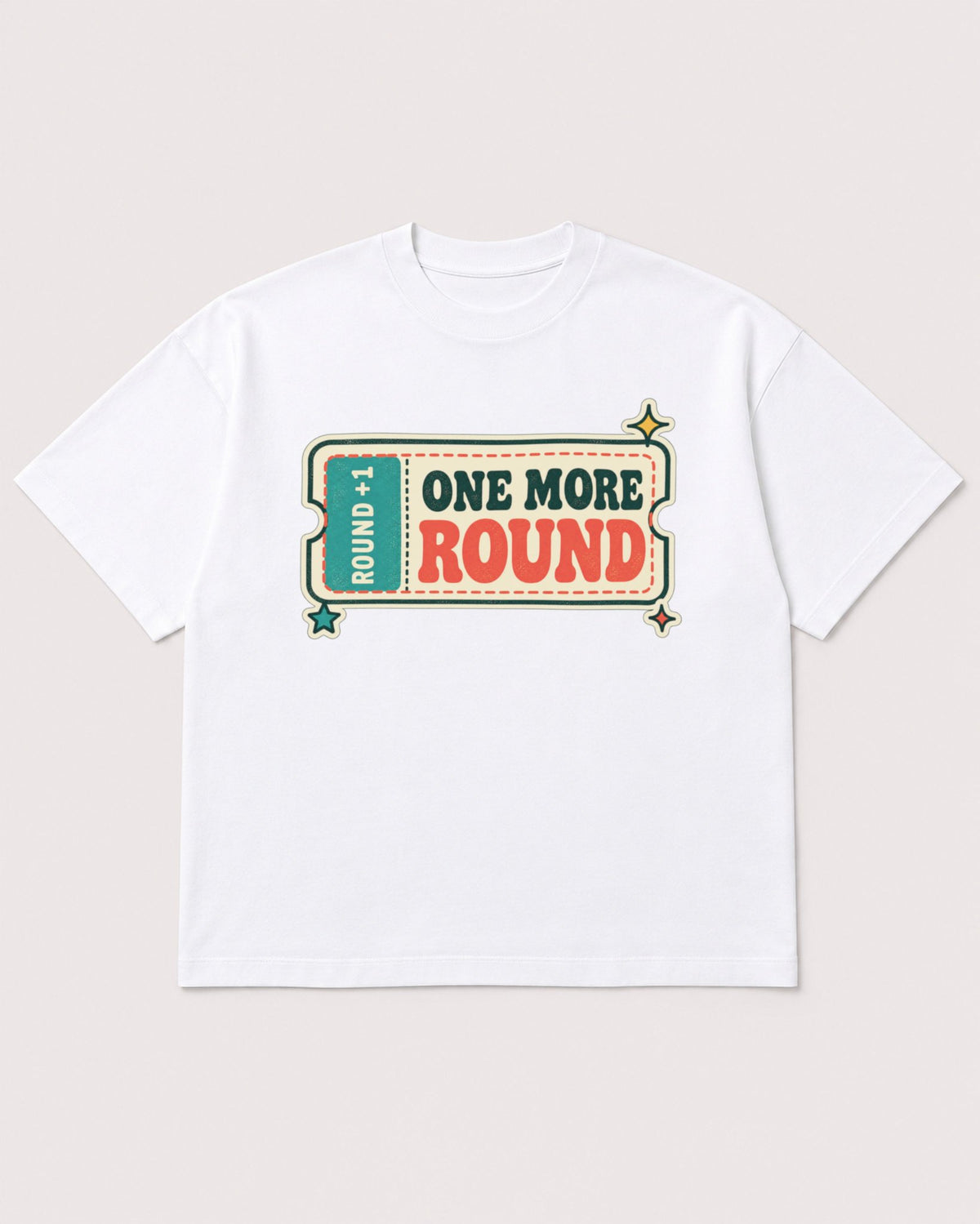 Mockup Boxy Heavyweight Tee White product