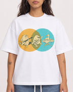 Mockup Boxy Heavyweight Tee White female close-up 06