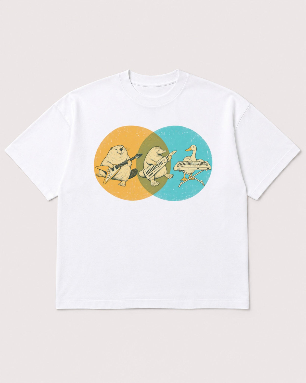 Mockup Boxy Heavyweight Tee White product