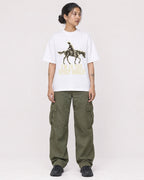 Mockup Boxy Heavyweight Tee White female full-body 12