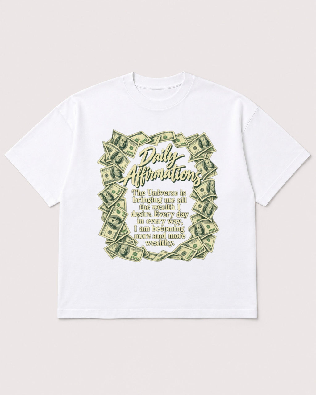 Mockup Boxy Heavyweight Tee White product