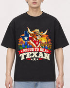 Mockup Boxy Heavyweight Tee Black male close-up 01