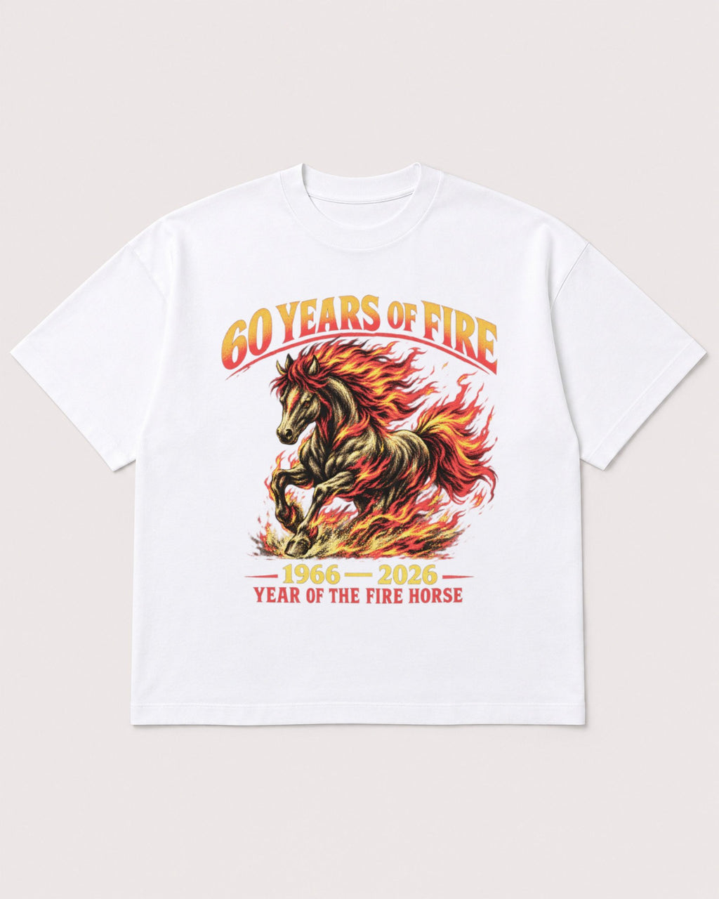 Mockup Boxy Heavyweight Tee White product
