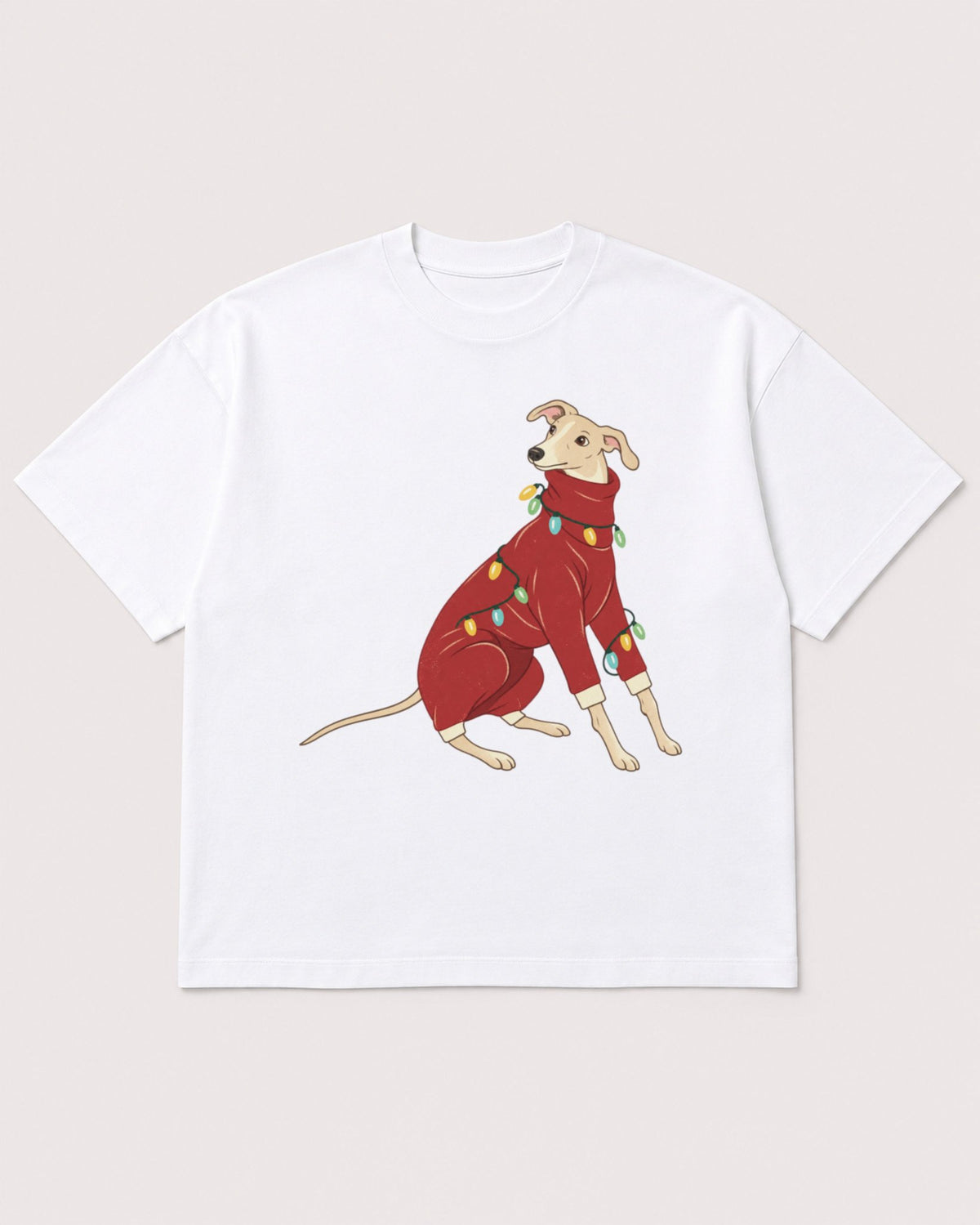 Mockup Boxy Heavyweight Tee White product