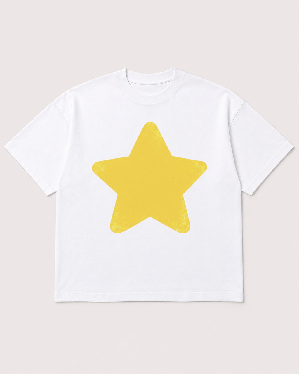 Mockup Boxy Heavyweight Tee White product