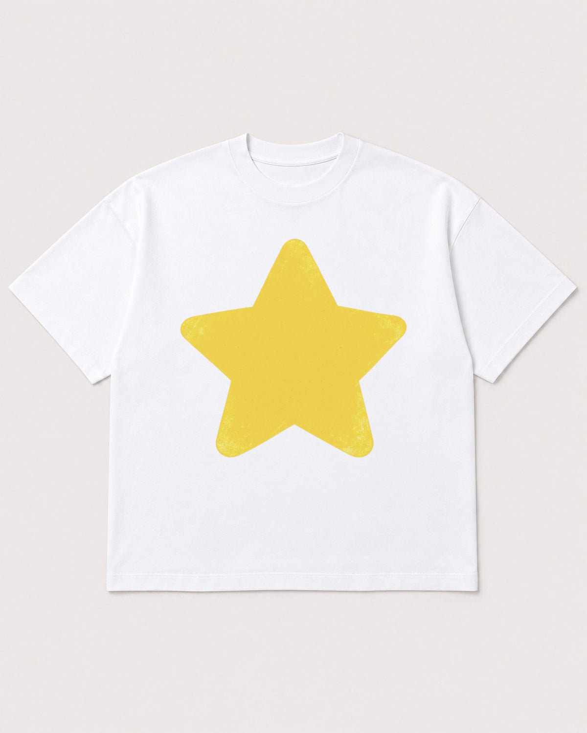 Mockup Boxy Heavyweight Tee White product