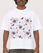 Mockup Boxy Heavyweight Tee White male close-up 04