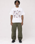 Mockup Boxy Heavyweight Tee White male full-body 04