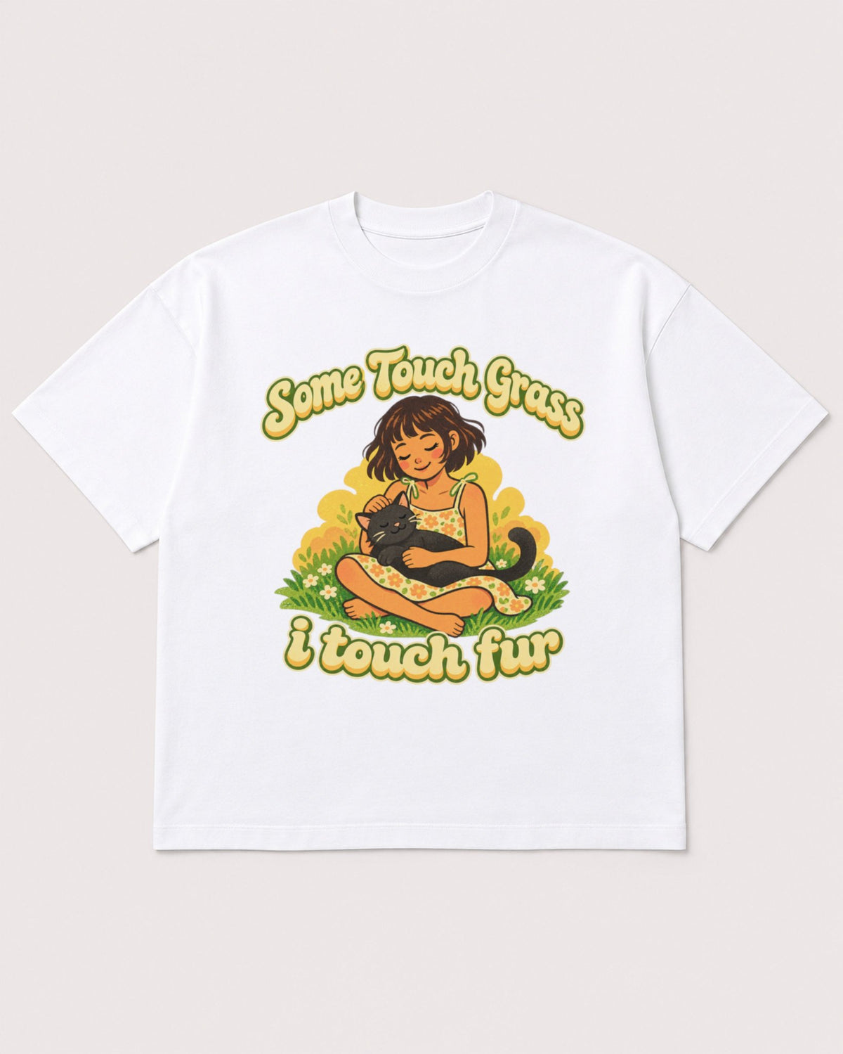 Mockup Boxy Heavyweight Tee White product