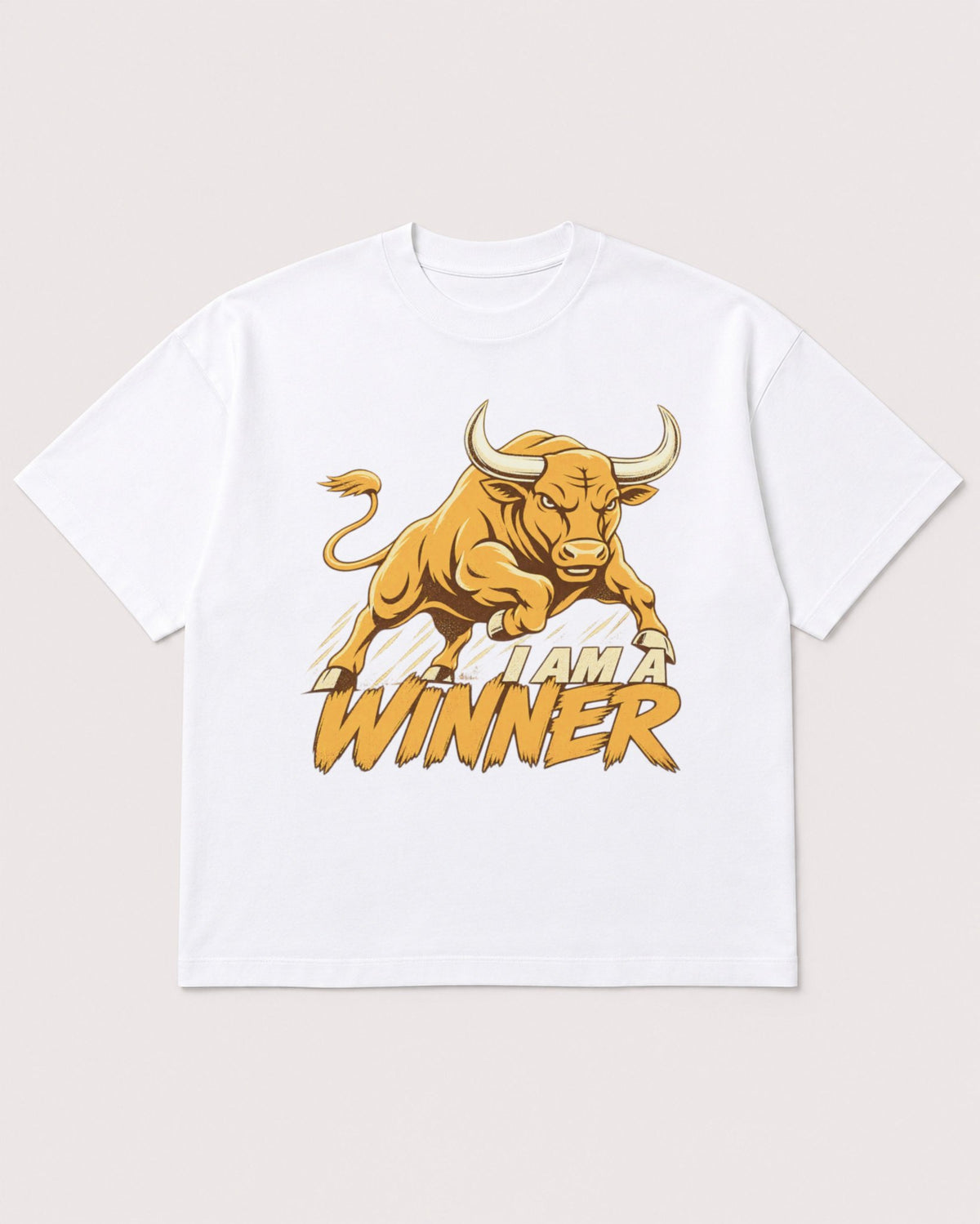 Mockup Boxy Heavyweight Tee White product