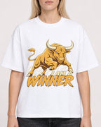 Mockup Boxy Heavyweight Tee White female close-up 08