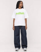 Mockup Boxy Heavyweight Tee White female full-body 04