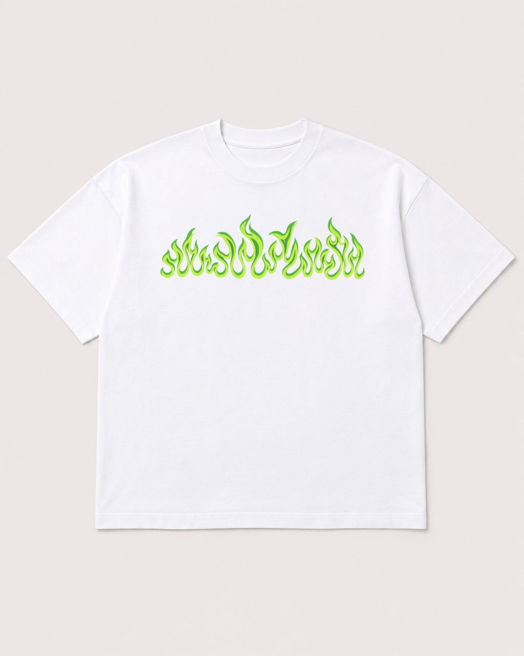 Mockup Boxy Heavyweight Tee White product