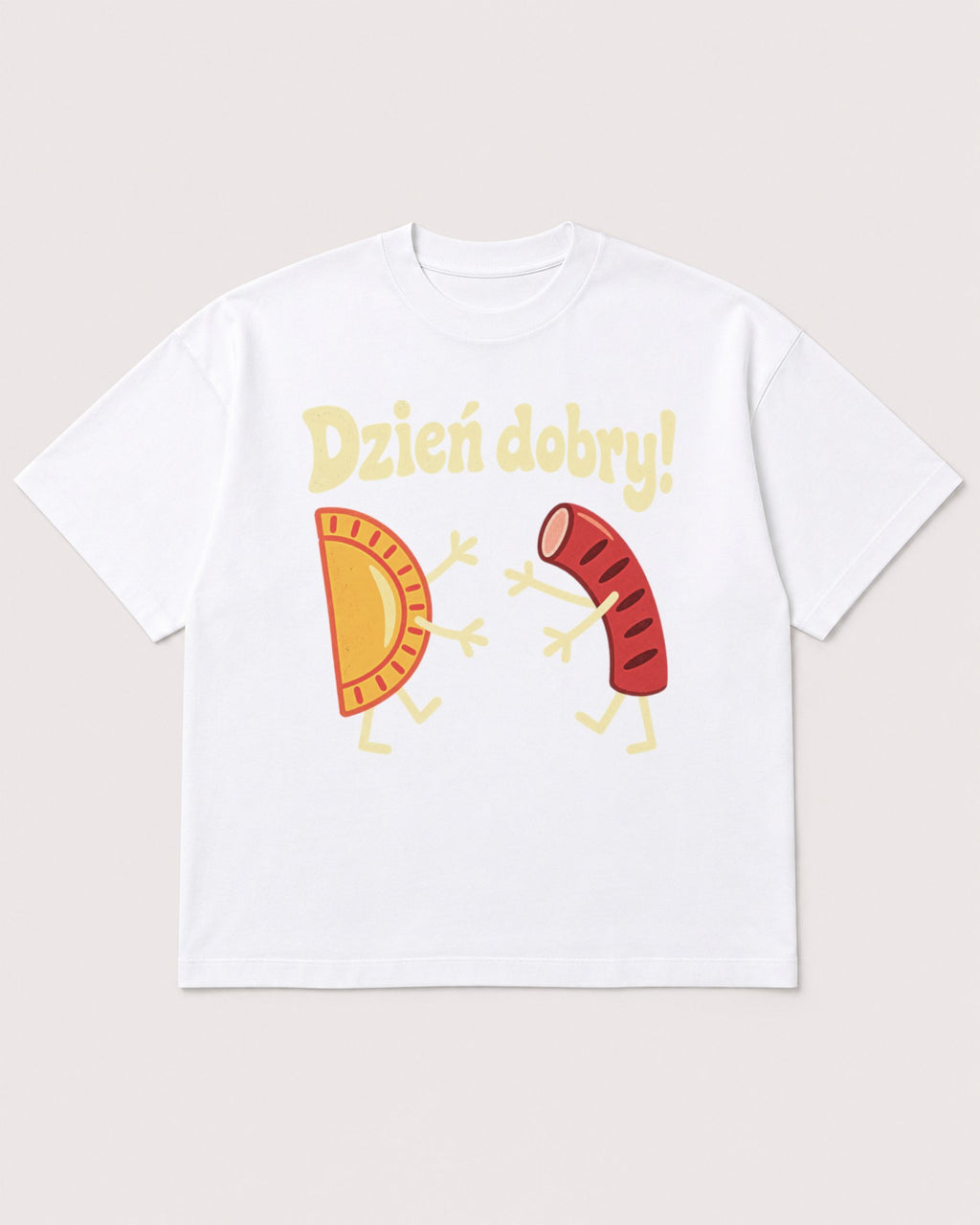 Mockup Boxy Heavyweight Tee White product