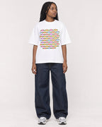Mockup Boxy Heavyweight Tee White female full-body 04