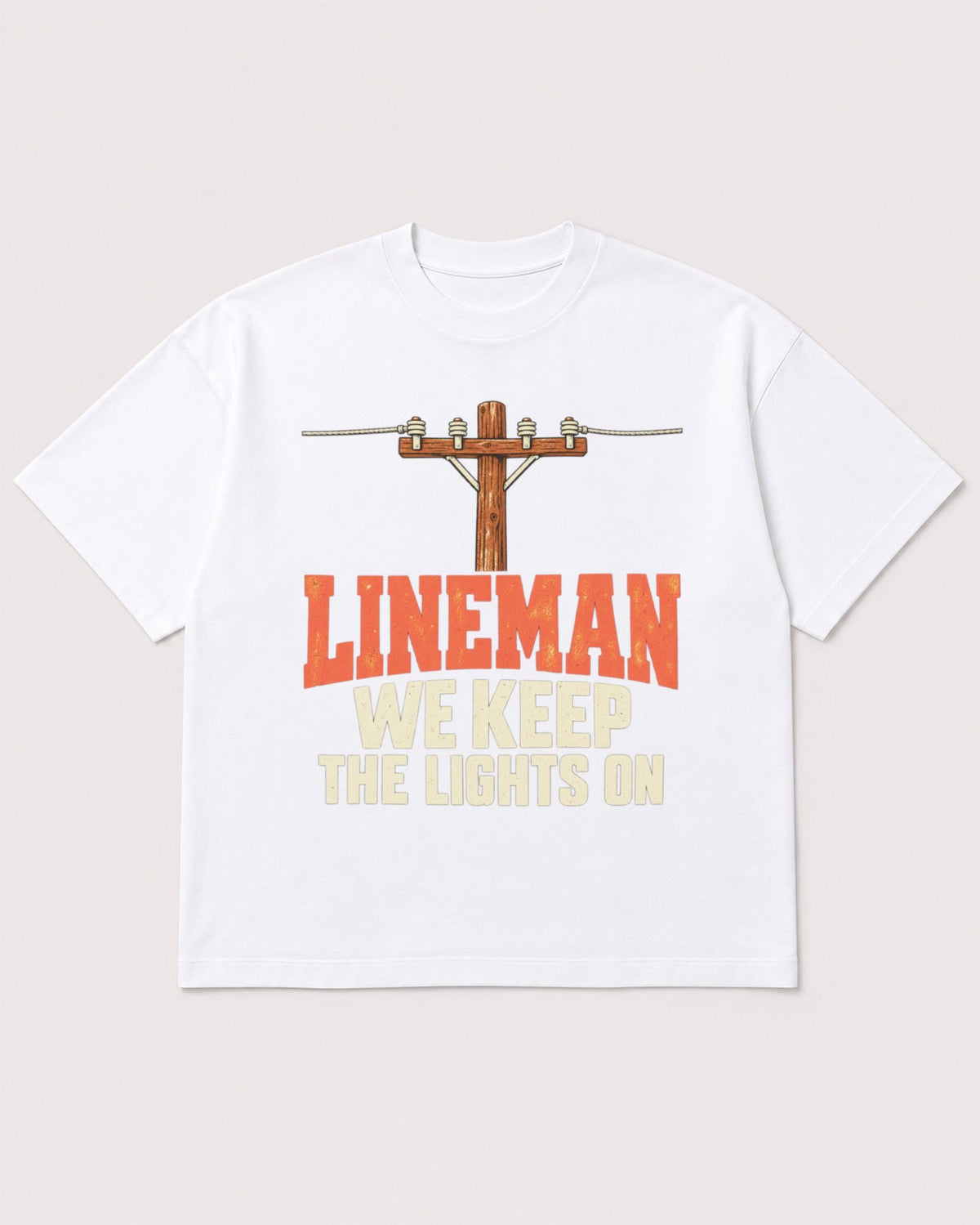 Mockup Boxy Heavyweight Tee White product