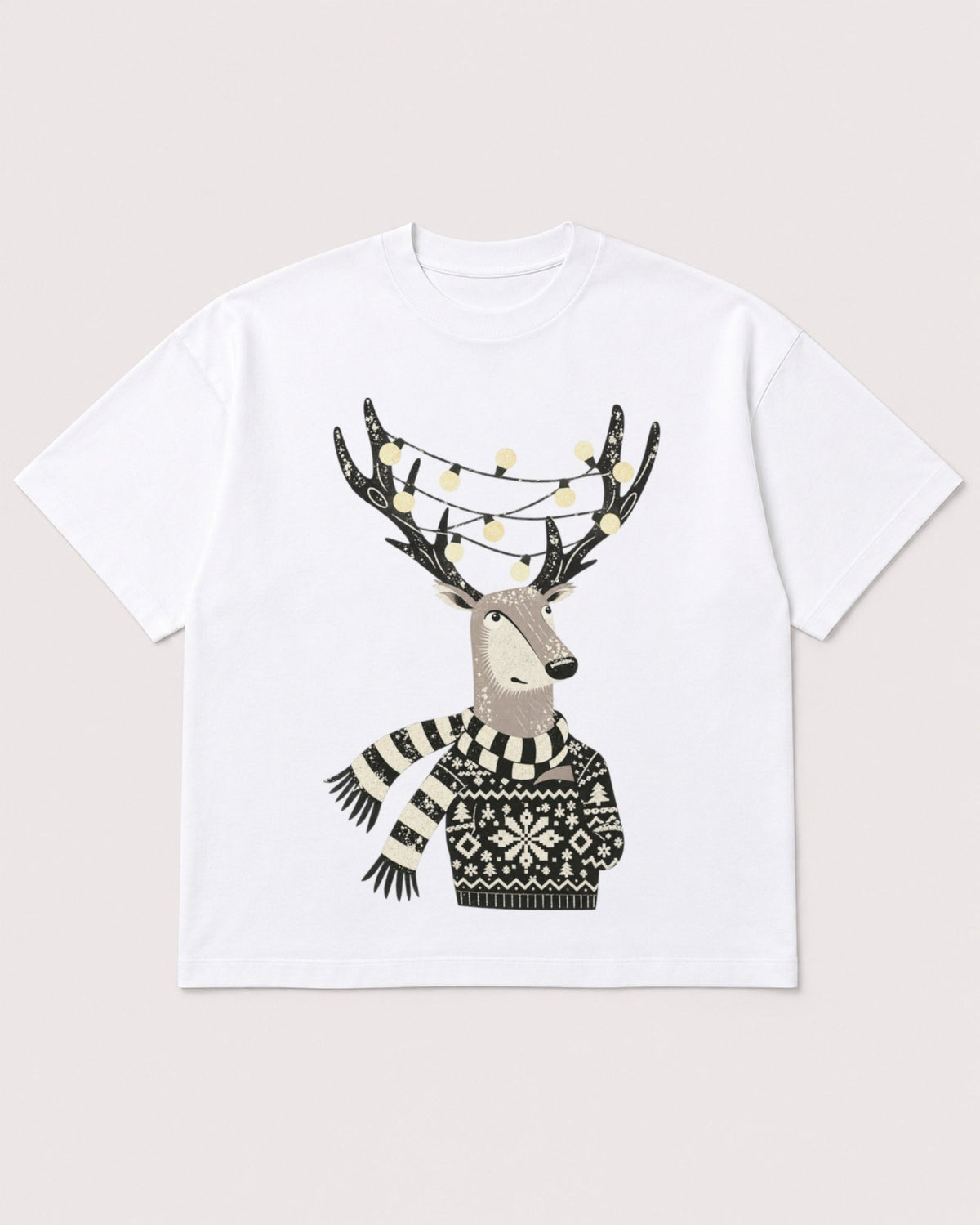 Mockup Boxy Heavyweight Tee White product