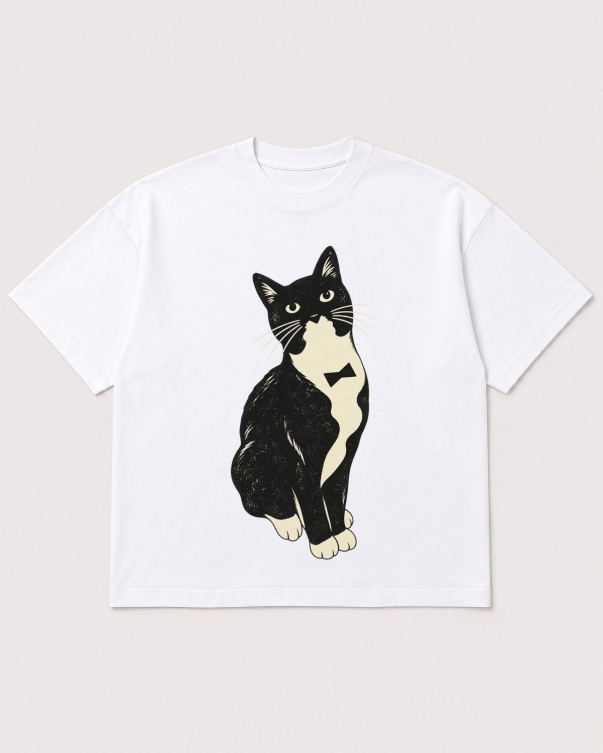 Mockup Boxy Heavyweight Tee White product