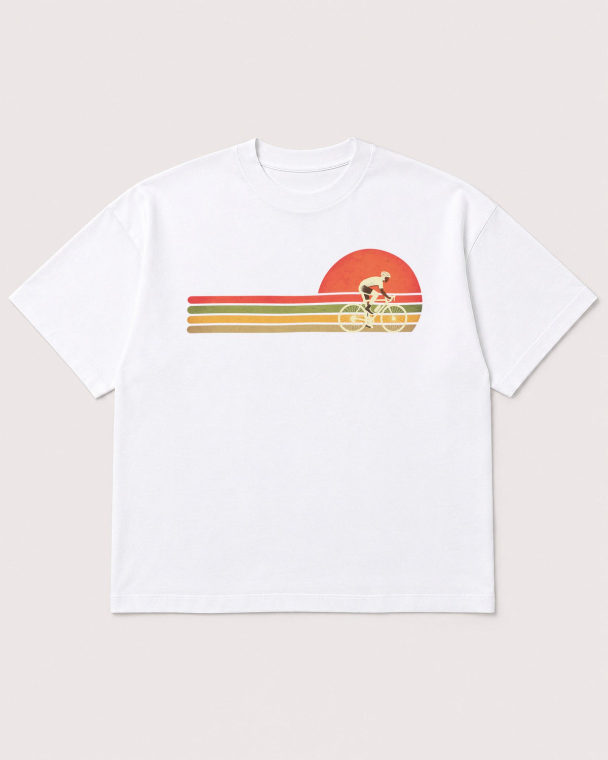 Mockup Boxy Heavyweight Tee White product