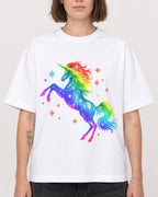 Mockup Boxy Heavyweight Tee White female close-up 18