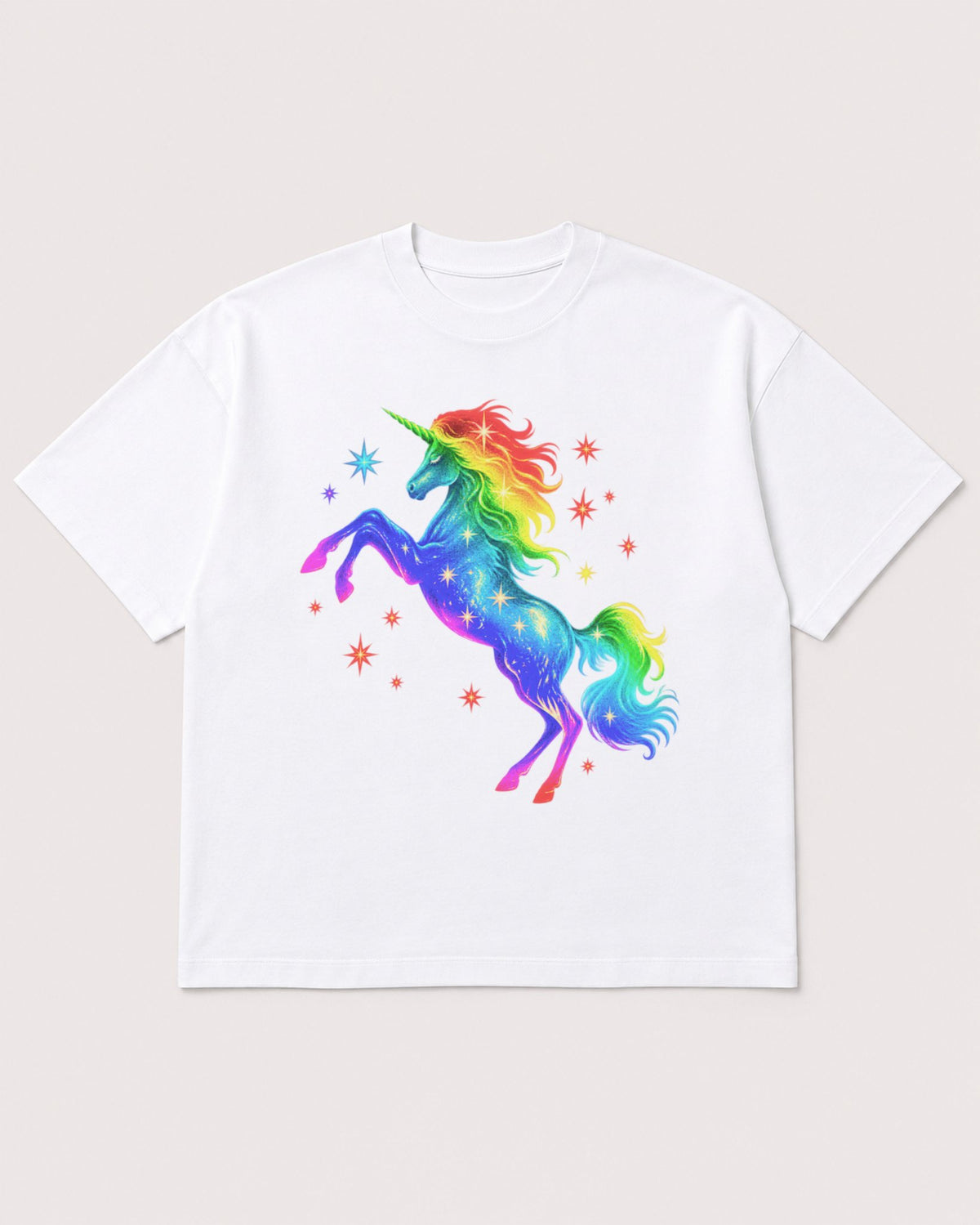 Mockup Boxy Heavyweight Tee White product