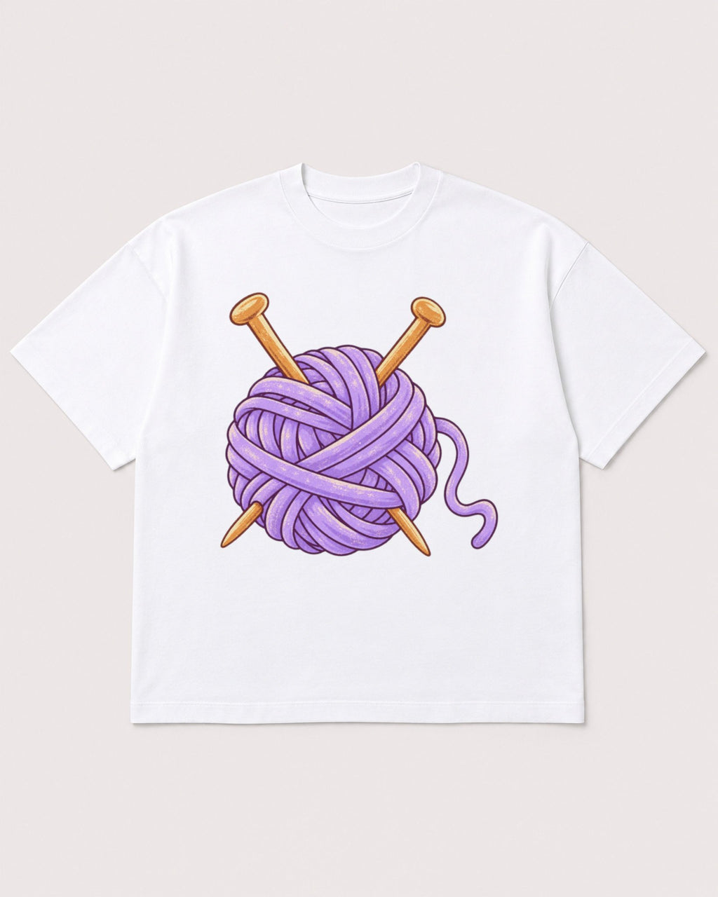 Mockup Boxy Heavyweight Tee White product