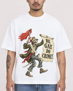 Mockup Boxy Heavyweight Tee White male close-up 12