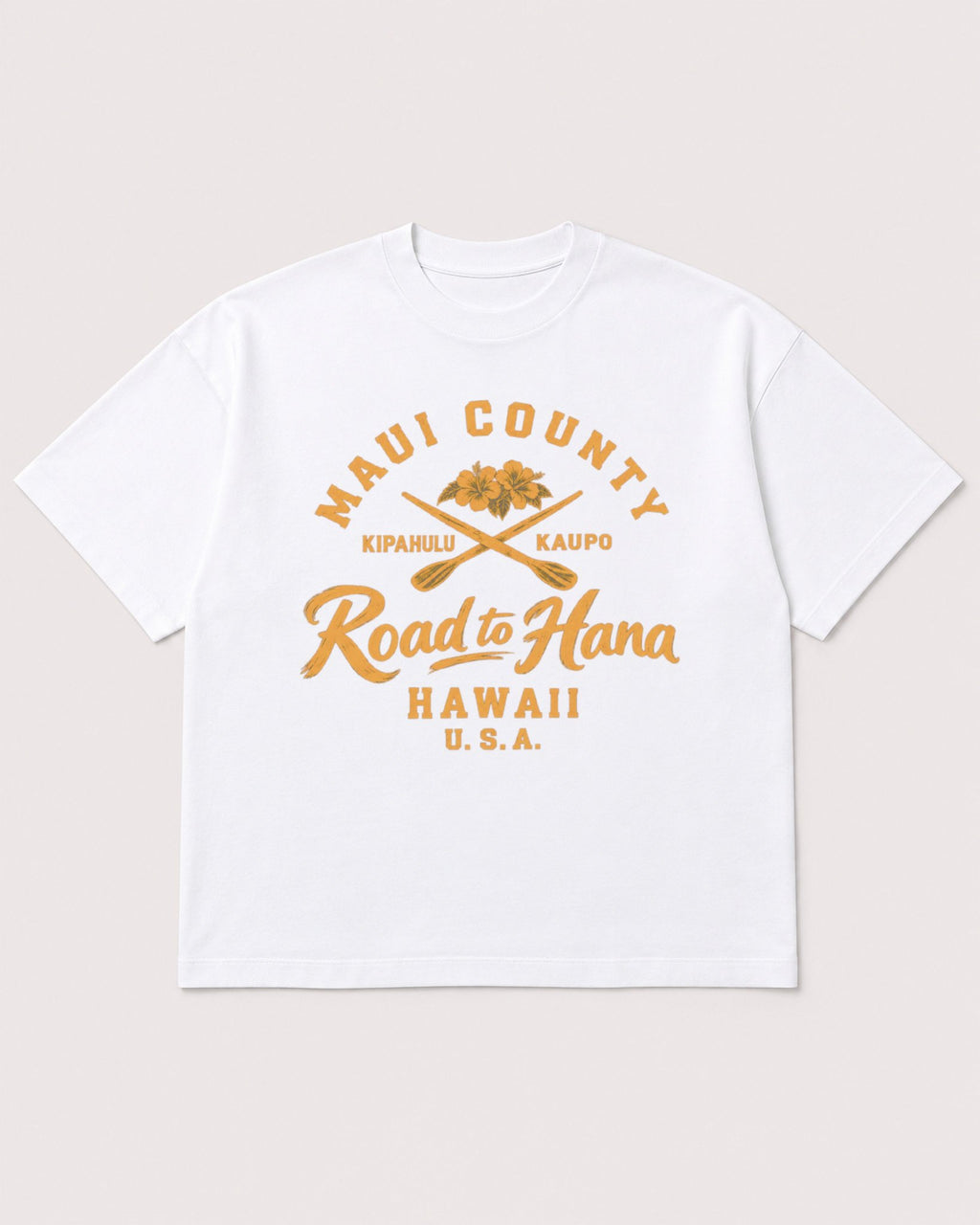 Mockup Boxy Heavyweight Tee White product