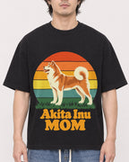 Mockup Boxy Heavyweight Tee Black male close-up 03
