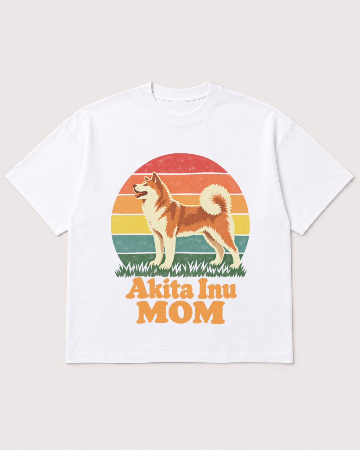 Mockup Boxy Heavyweight Tee White product