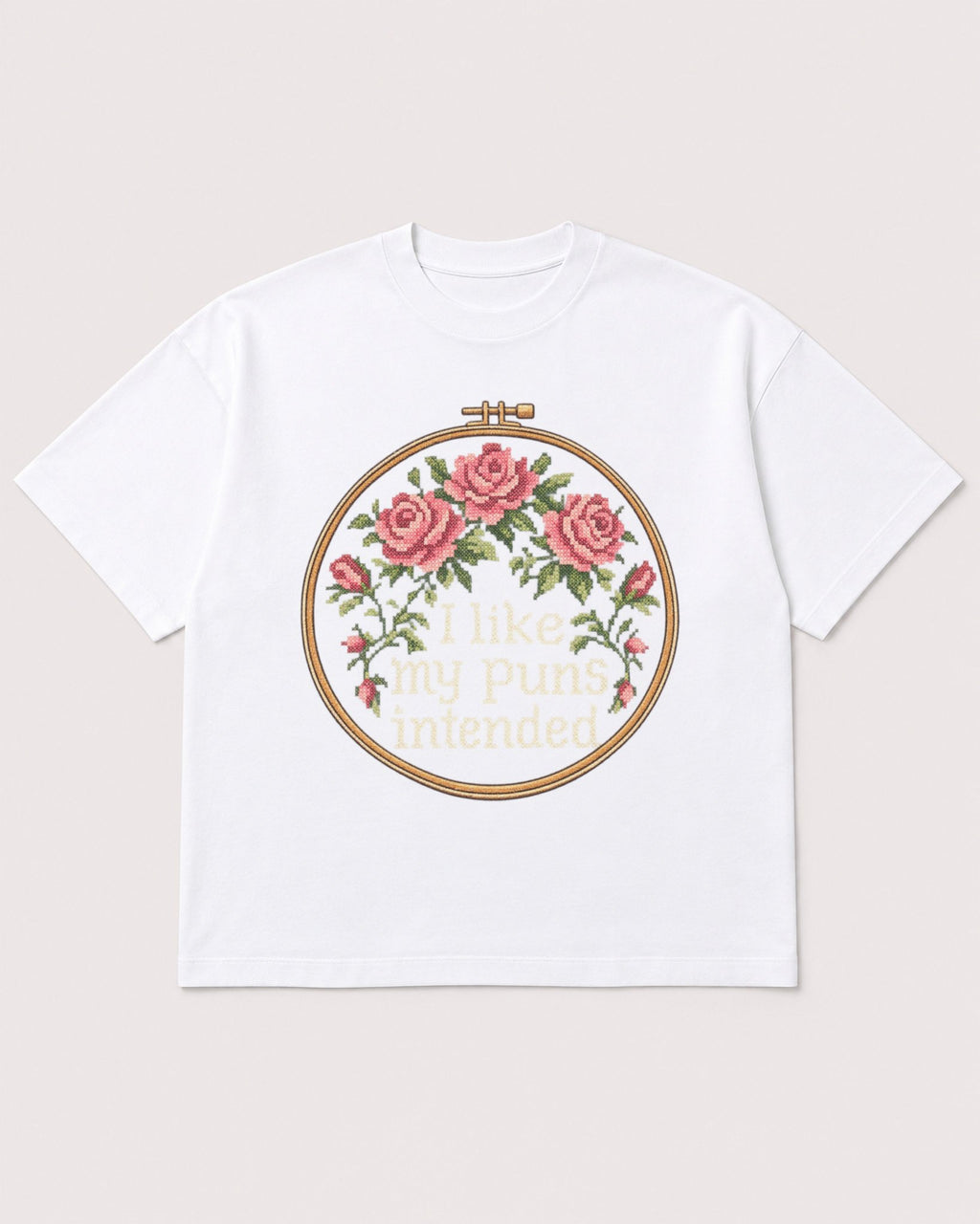 Mockup Boxy Heavyweight Tee White product